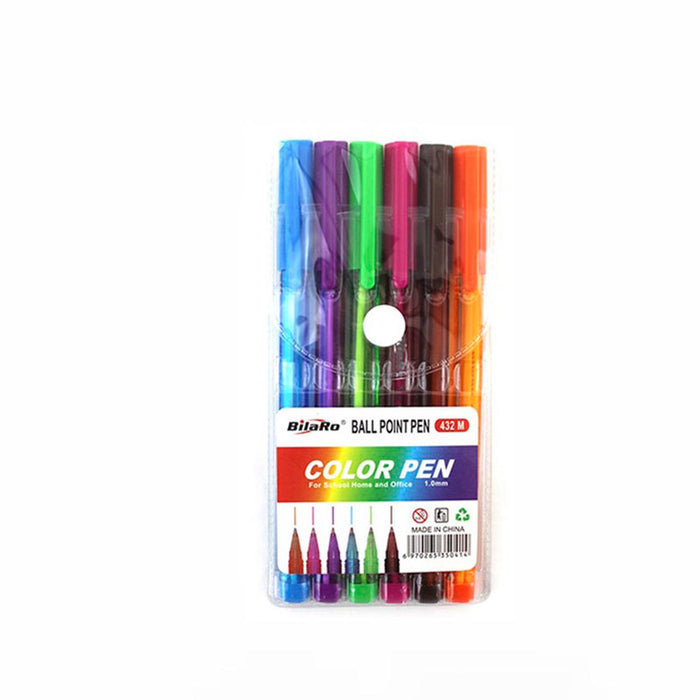 BLISTER PLUMAS 6 COLORES