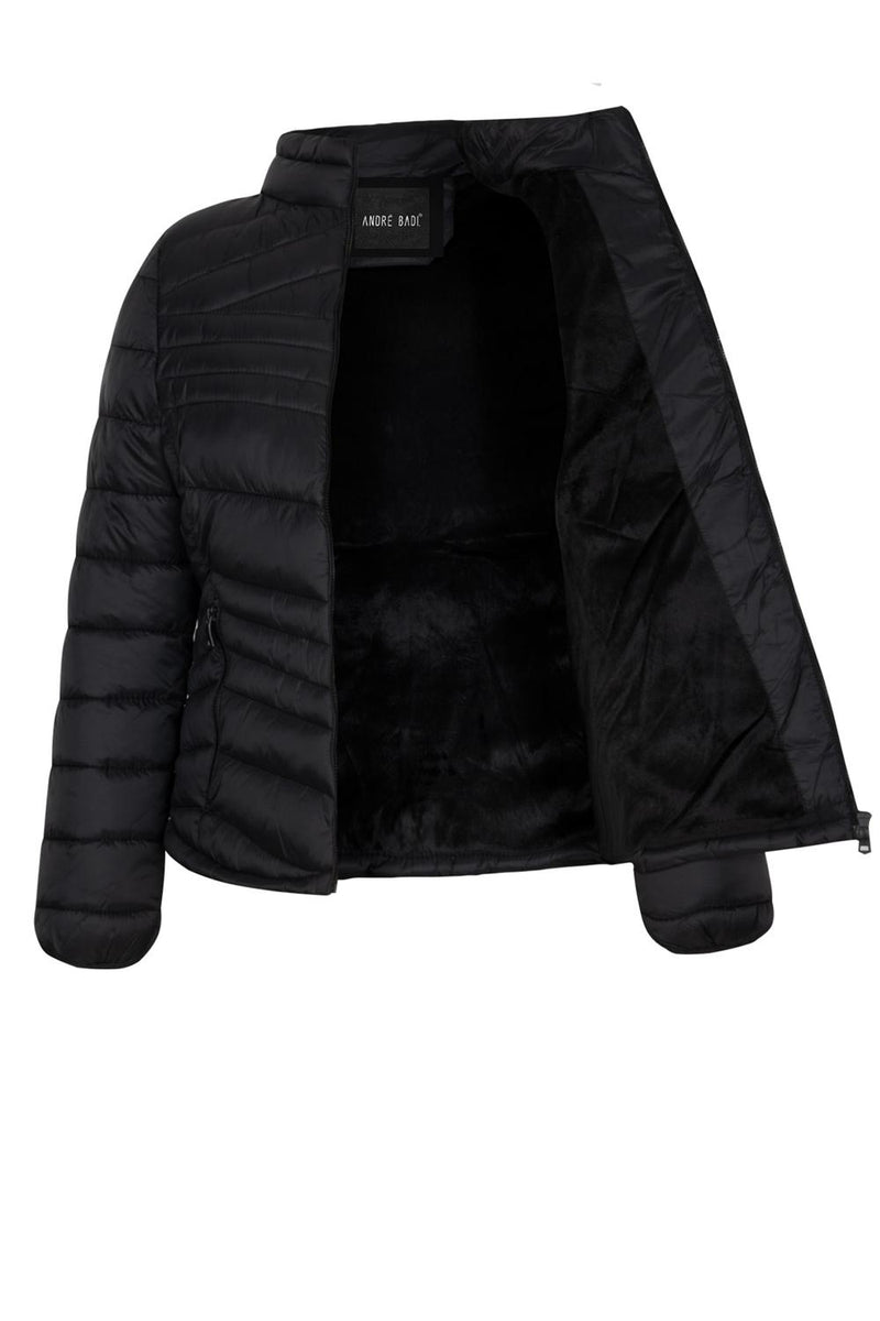 Chamarra Negra Roosevelt Chamarra Hombre Puffer Jacket Chamarras