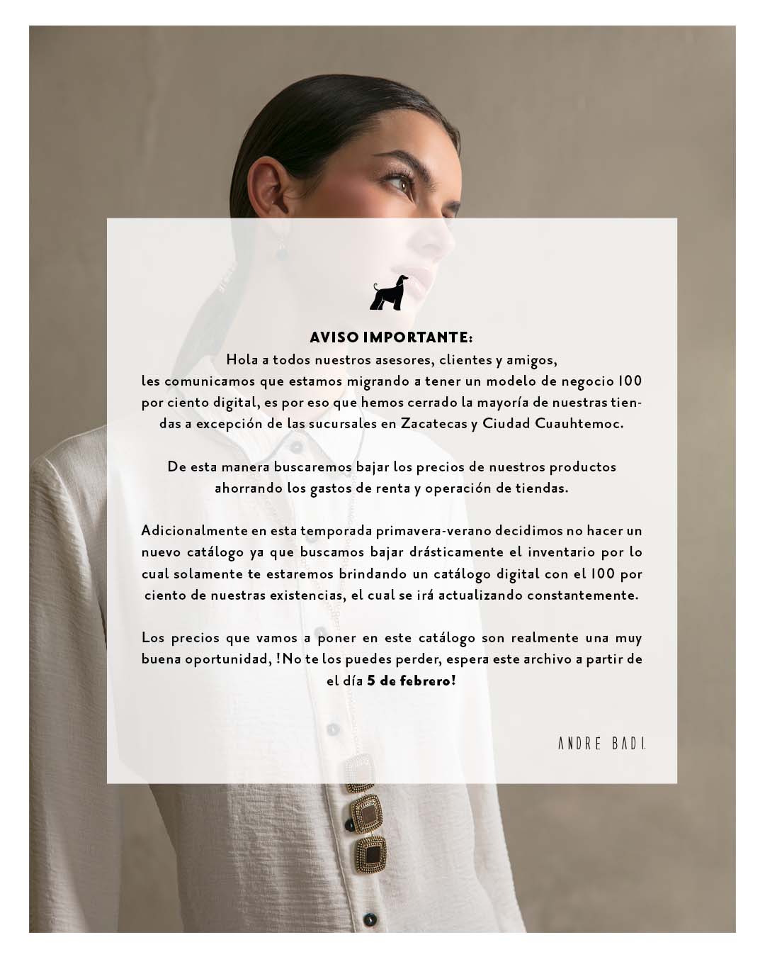 Catalogo de abrigos clearance andre badi 2019