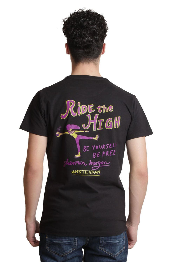 Playera con gráfico Ride the High